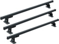 GEV 9415 Professional Roof Bars, Set of 3(Nero)
