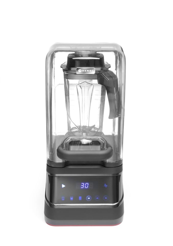 HENDI Frullatore digitale con protezione anti-rumore senza BPA - 230V / 1680W - 252x258x(H)547mm
