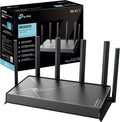 TP-Link Archer BE400 Router Wi-Fi 7 Dual-Band BE6500Mbps, 2.5G WAN, 2.5G LAN, 3 Porte 1G LAN, 4K-QAM, MLO, MU-MIMO, Beamforming, 6 Antenne Esterne, Home Shield, IoT, Compatible con EasyMesh