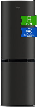 CHiQ Frigorifero Combinato 157L FBM157L42, Basso Gelo, Altezza 144 cm, Larghezza 47 cm, Ultraleggero 39 db, 12 anni di garanzia sul compressore