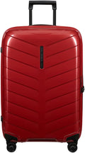 Samsonite Attrix Spinner M, Valigia, 69 cm, 73 L, Rosso (Rosso)