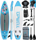 UPWELL Stand Up Paddle Board Sup Gonfiabile con Sedile Adulti Surf surf gonfiabile 320cm Stand Up Paddle Board, Native Floral