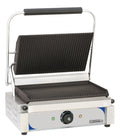 Casselin CGPRR Grill panini piastre scanalato – scanalato