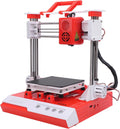 Stampante 3D per Principianti con Filamento PLA - 100x100x100mm Telaio Metallico e velocità 40 Mm/s, Design Plug  Play con Scheda 4GB/Cura/Simplify3D (Spina europea)