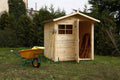 100005 Legno, Co. S.R.L. -Casetta Ricovero Attrezzi da Giardino, Doghe Spessore 16 Mm. Modello [C200/1]