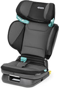 Peg Perego Viaggio Flex Seggiolino Auto ISOFIX con Tecnologia Avanzata, Reclinabile, Pieghevole, Schienale Rinforzato, per Bambini da 100 a 150 cm (3-12 anni), 15-36 kg, Crystal Black