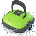 WYBOT Robot Piscina Fuori Terra per Piscina da 50m², Robottino Pulitore con Doppia Motricità e Parcheggio Autonomo | Robot Piscina Pulitore Senza Fili con Batteria Verde