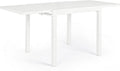 Cribel Cordoba Table White 82/163x90