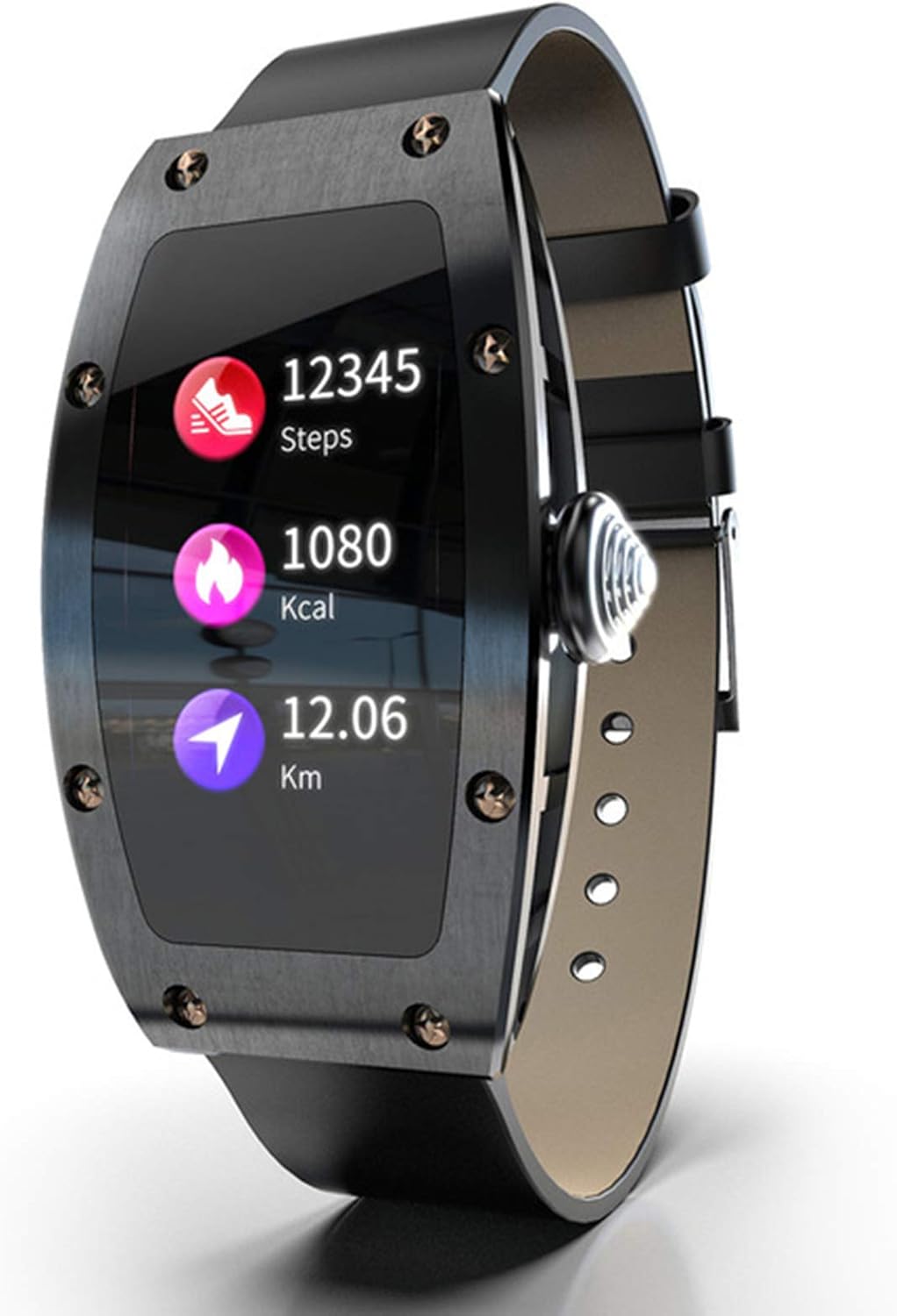 PURRL Moda Donna Bluetooth Fitness Sport Impermeabile Smartwatch Cardiofrequenzimetro Donna Reloj Inteligente per Android iOS(A) little surprise