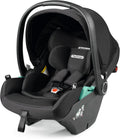 Peg Perego Primo Viaggio Lounge - Seggiolino Auto Neonato Reclinabile ISOFIX (40-87 cm), 0-15 mesi, 0-13 kg, Capottina UPF 50+, Seduta Imbottita, Protezioni Laterali, Compatibile con Passeggini, Onyx