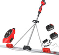 Kit vibrante per massetto in calcestruzzo potenziato, 6000 giri/min, 150 cm/180 cm/200 cm, utensile per finitura del calcestruzzo in acciaio inossidabile, raschietto elettrico per calcestruzzo(2M)