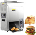 Tostapane Automatico Professionale da 2000 W con Controllo della Temperatura (50-300 °C) e Regolazione dello Spessore,Macchina Verticale per Hamburger in Acciaio Inossidabile,per Fast Food